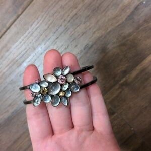 Pink Crystal Gem Bracelet